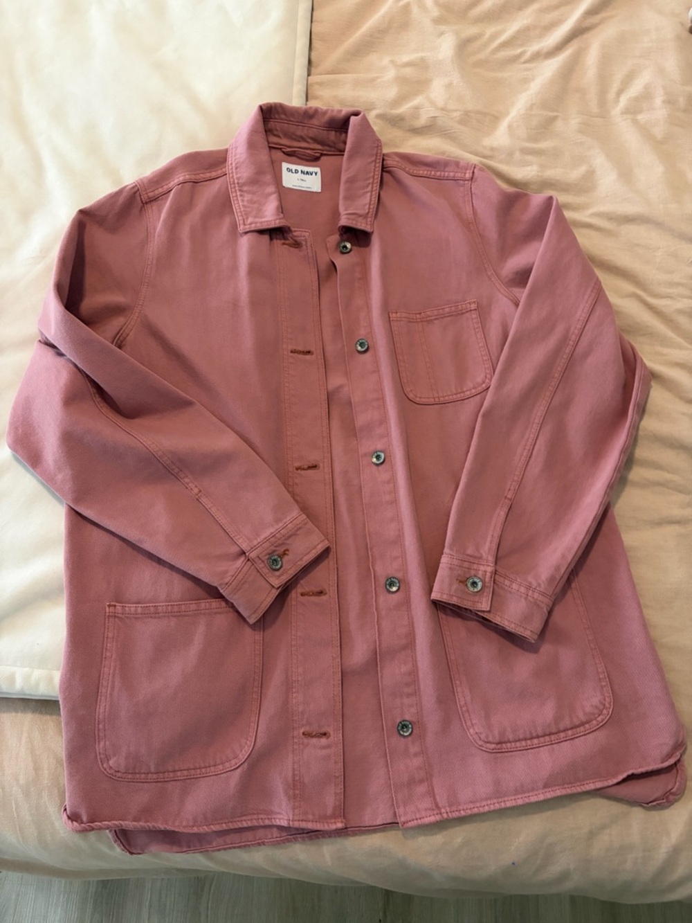 Old Navy Dusty Rose Chore Jacket